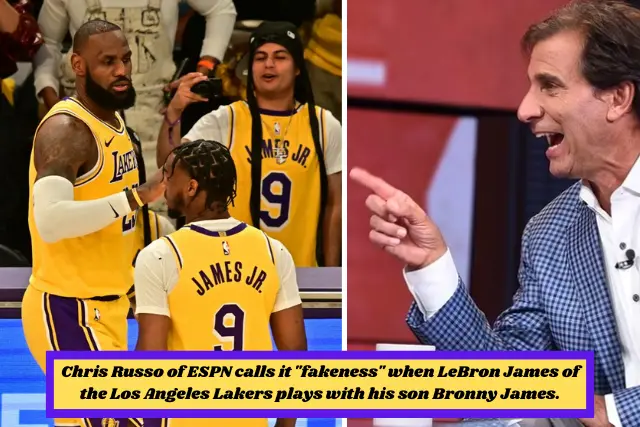 Chris Russo commented on lakers duo performance